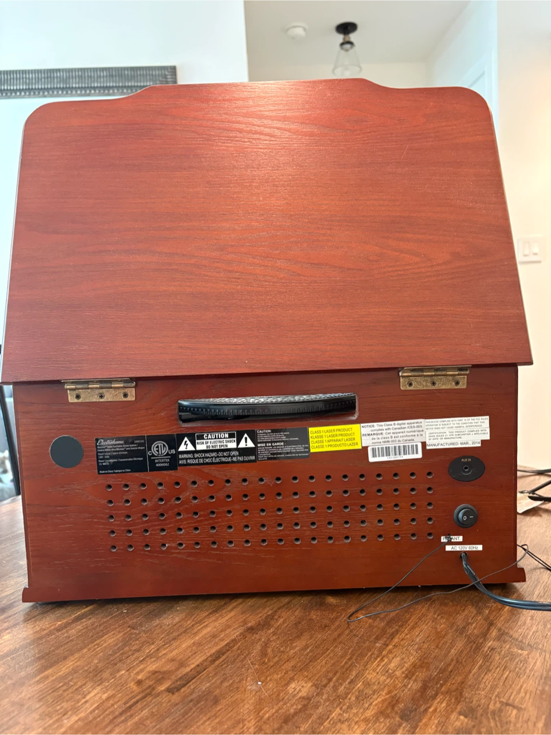 Electrohome Record Player with CD and Radio - photo 5