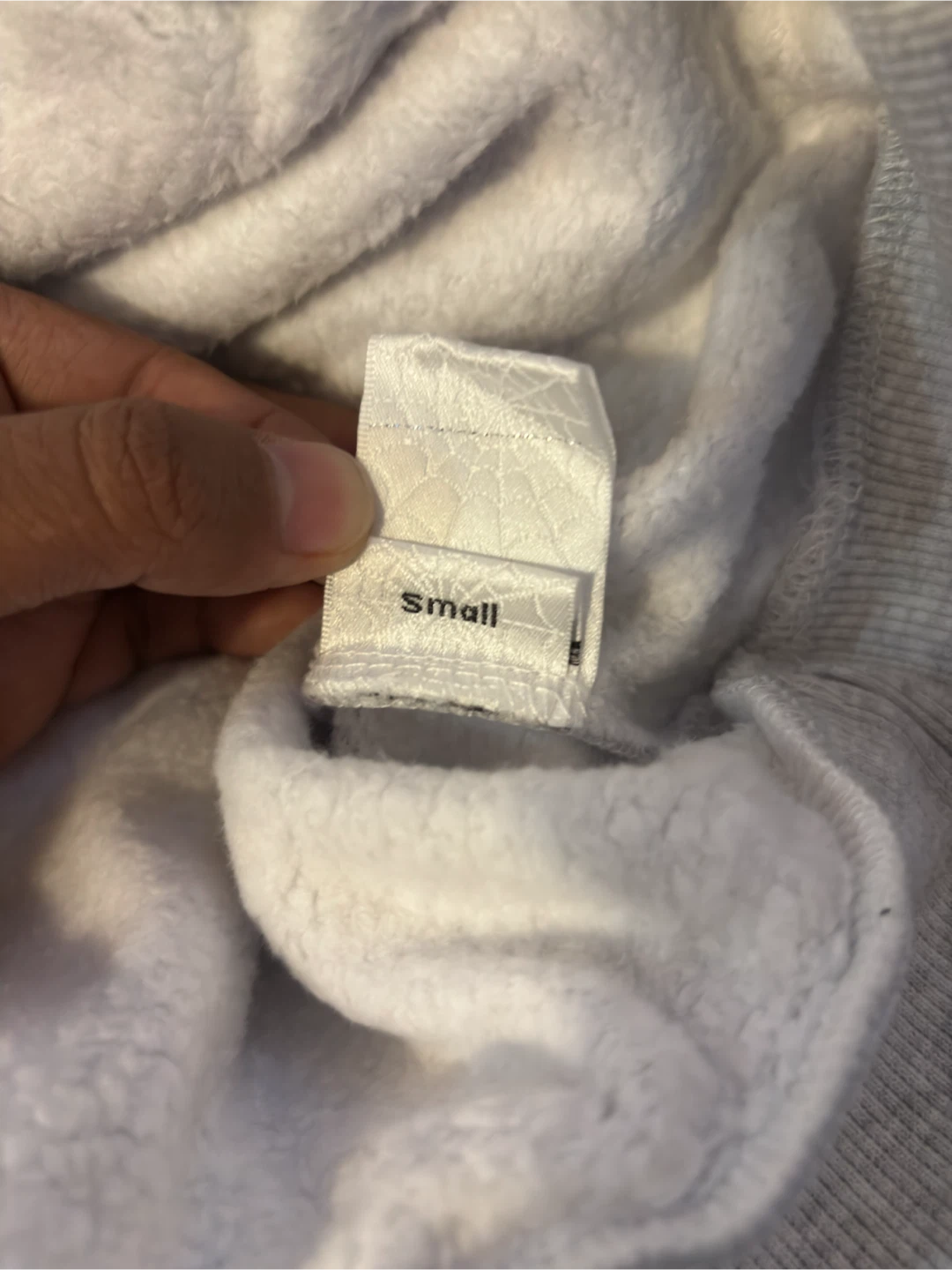 Gray OG Web Sp5der Hoodie - photo 5