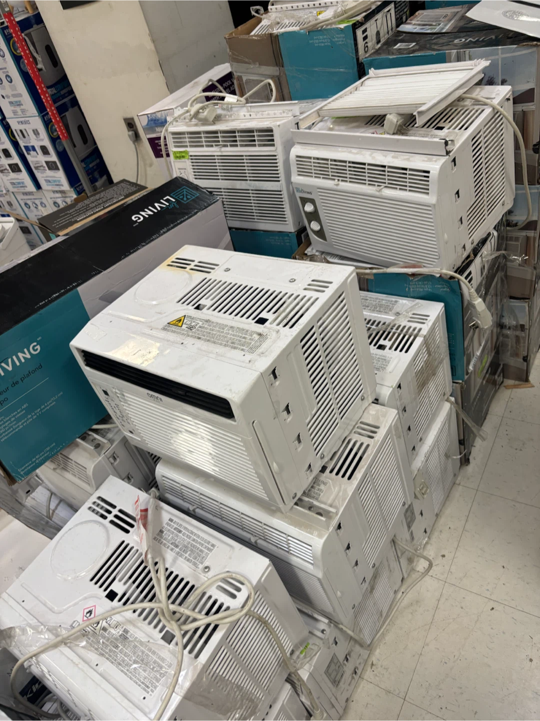 Window Air Conditioners - White