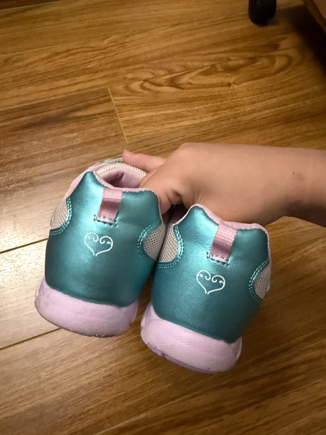 Girls' Superstar Sneakers - Teal & Purple - photo 3