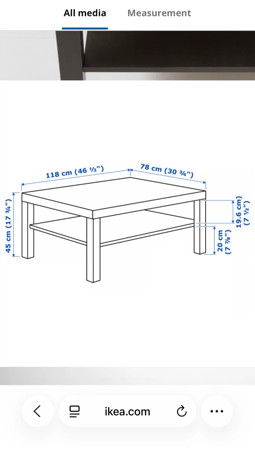 MOVING SALE ** IKEA lack coffee table - photo 3