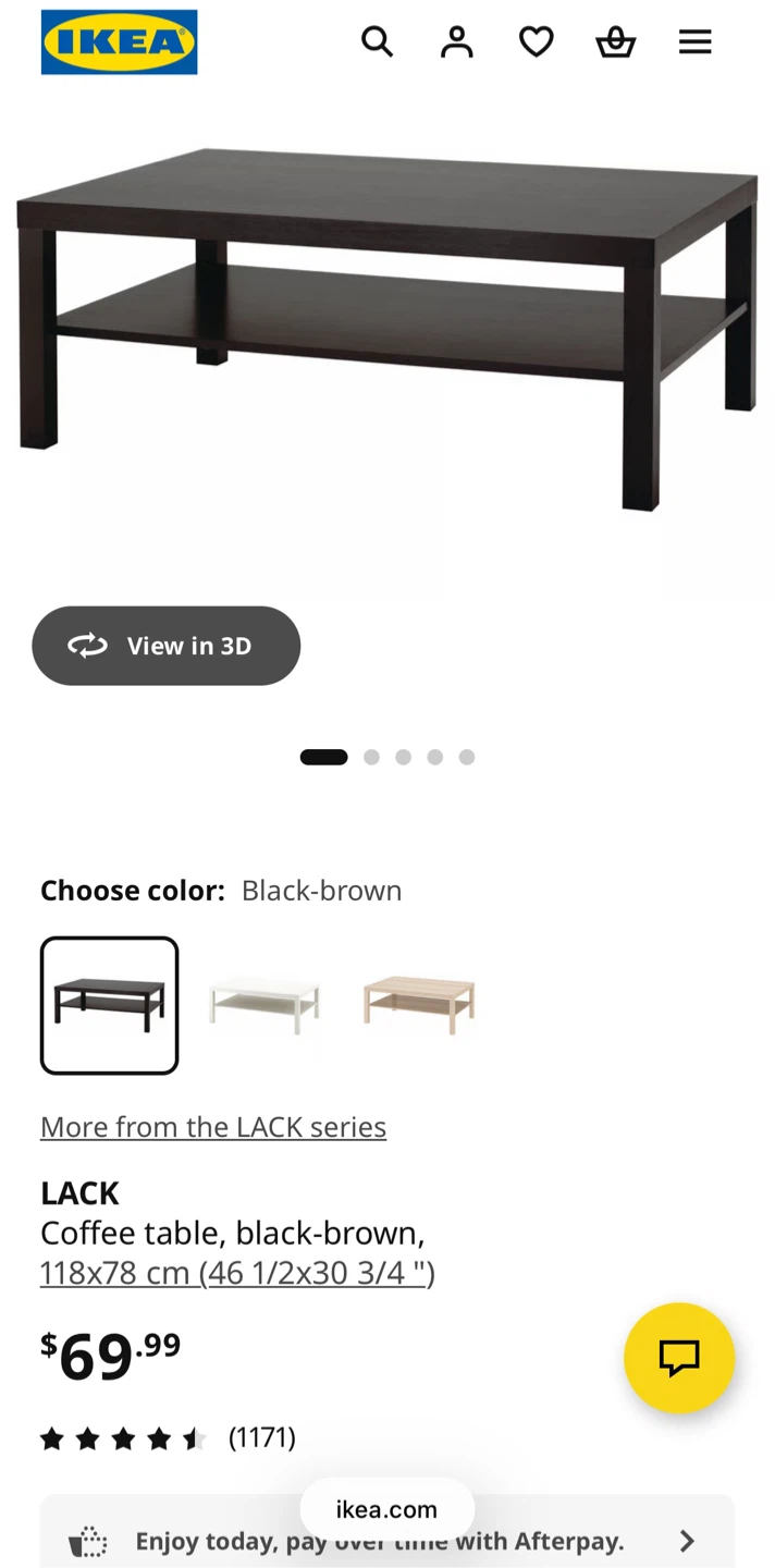 MOVING SALE ** IKEA lack coffee table - photo 4
