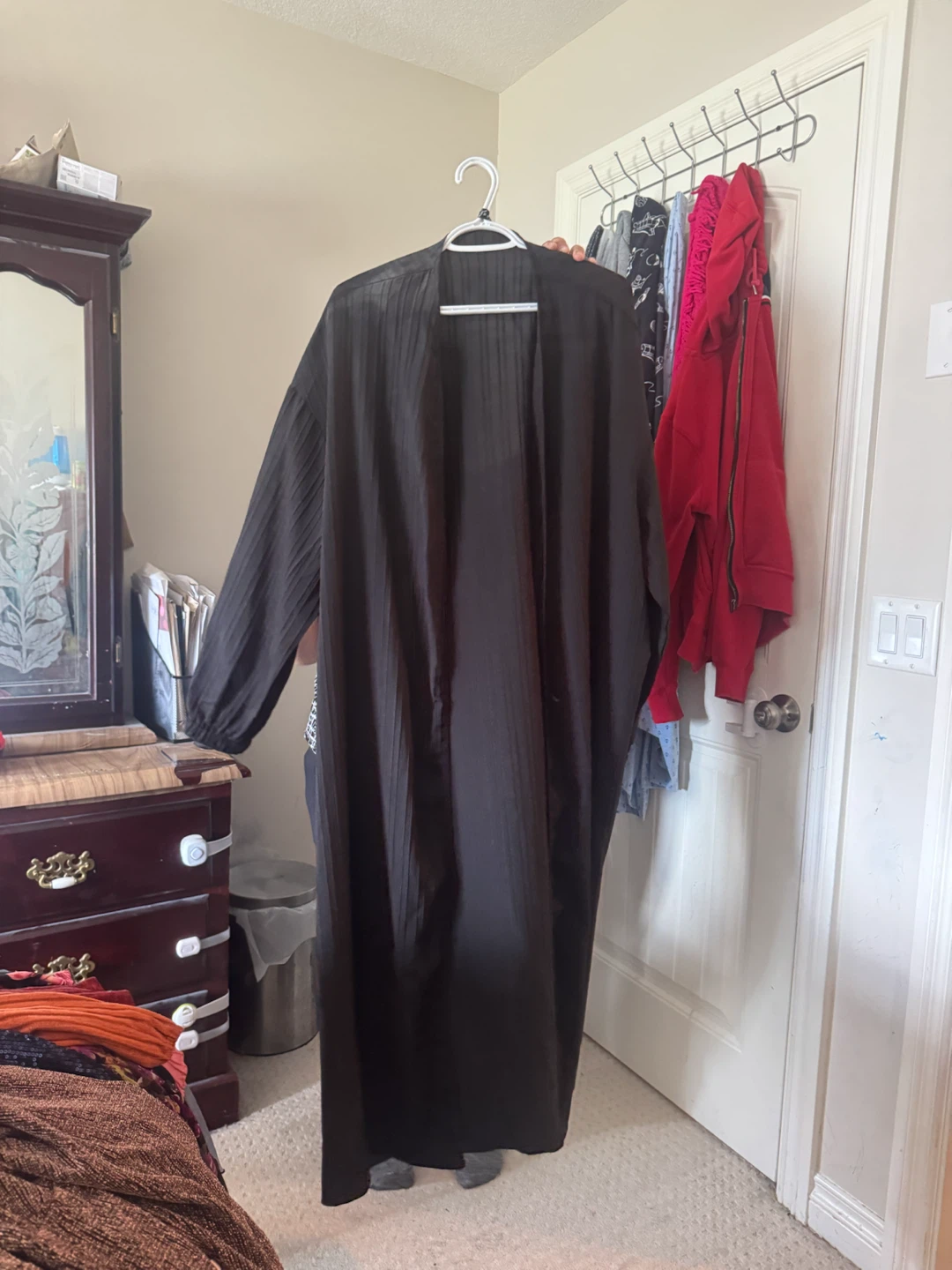 Black Long Kimono Cardigan - photo 2