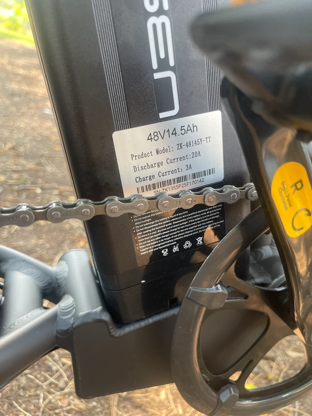 E-bike with 48V 14.5Ah Battery - photo 3