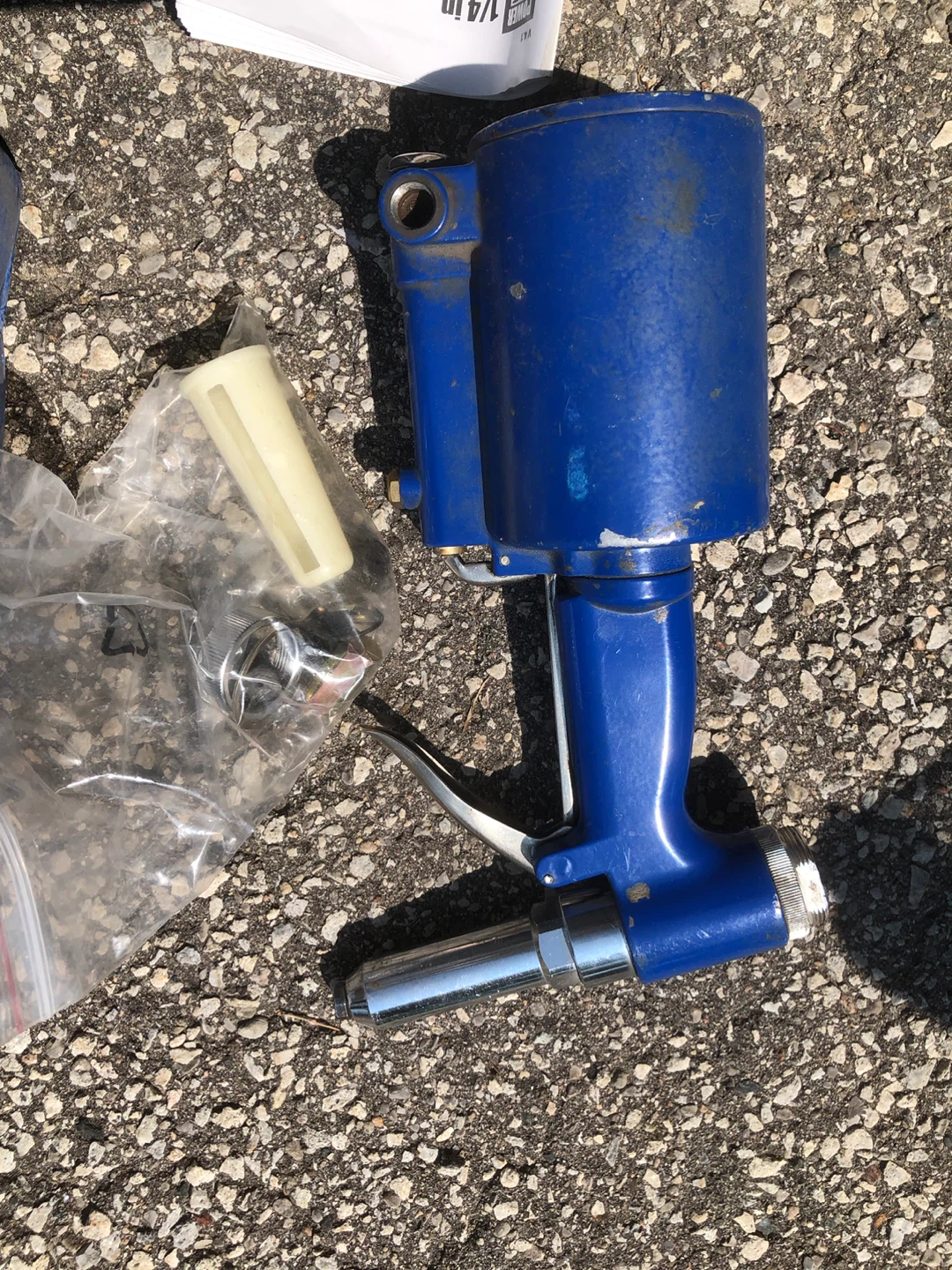 POWER 1/4 in. Air Hydraulic Riveter