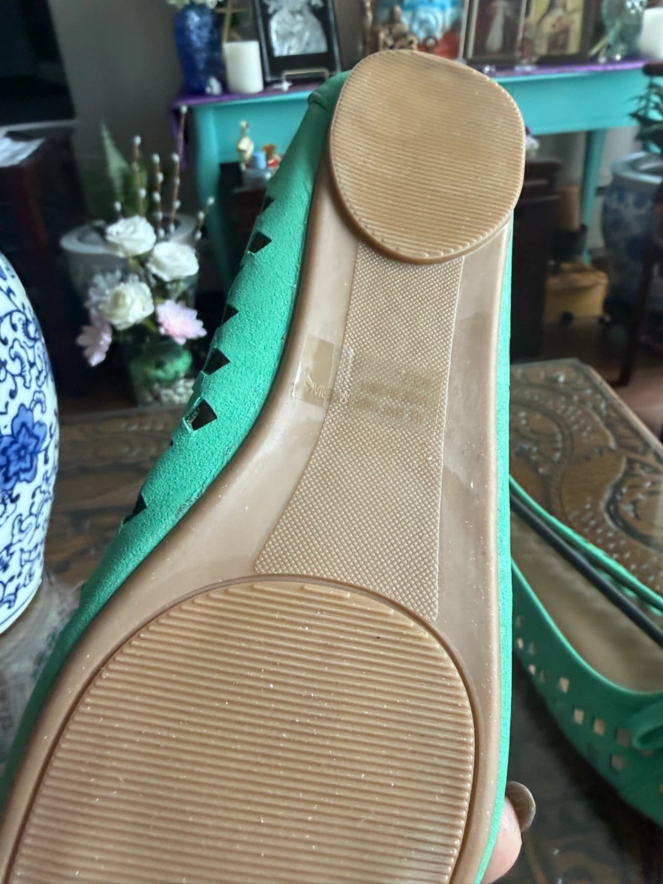 Dalia Shoes Women's Green Ballet Flats - photo 2