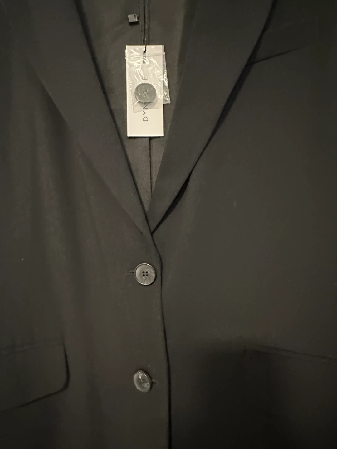 DYNAMITE Black Sleeveless Blazer Vest - photo 3
