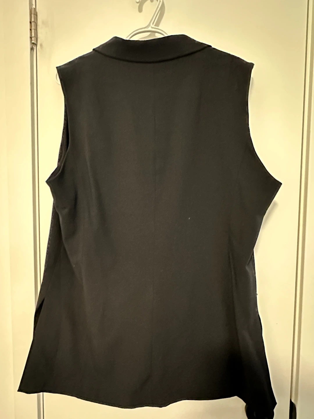 DYNAMITE Black Sleeveless Blazer Vest - photo 4