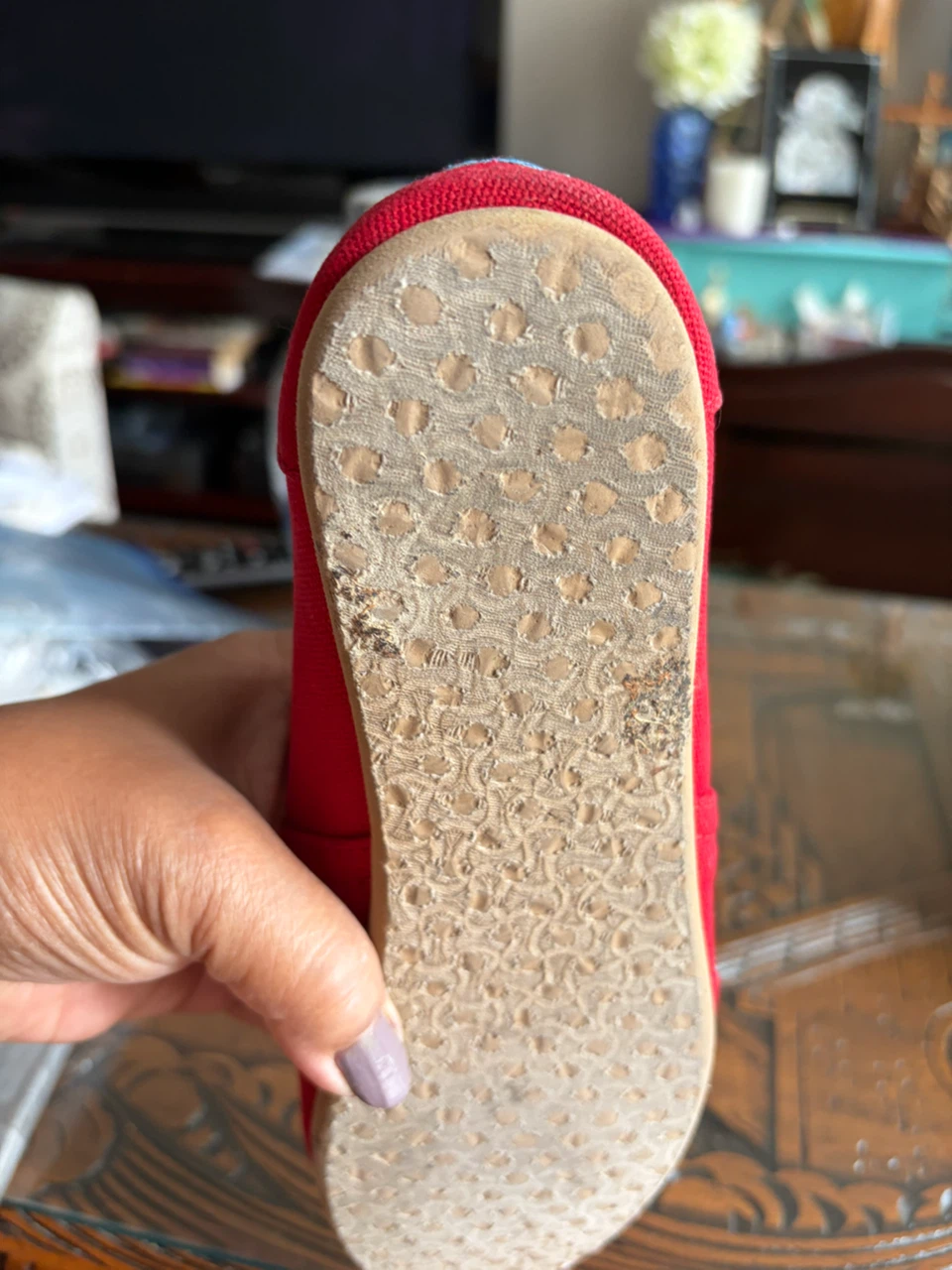Red TOMS Shoes - photo 2
