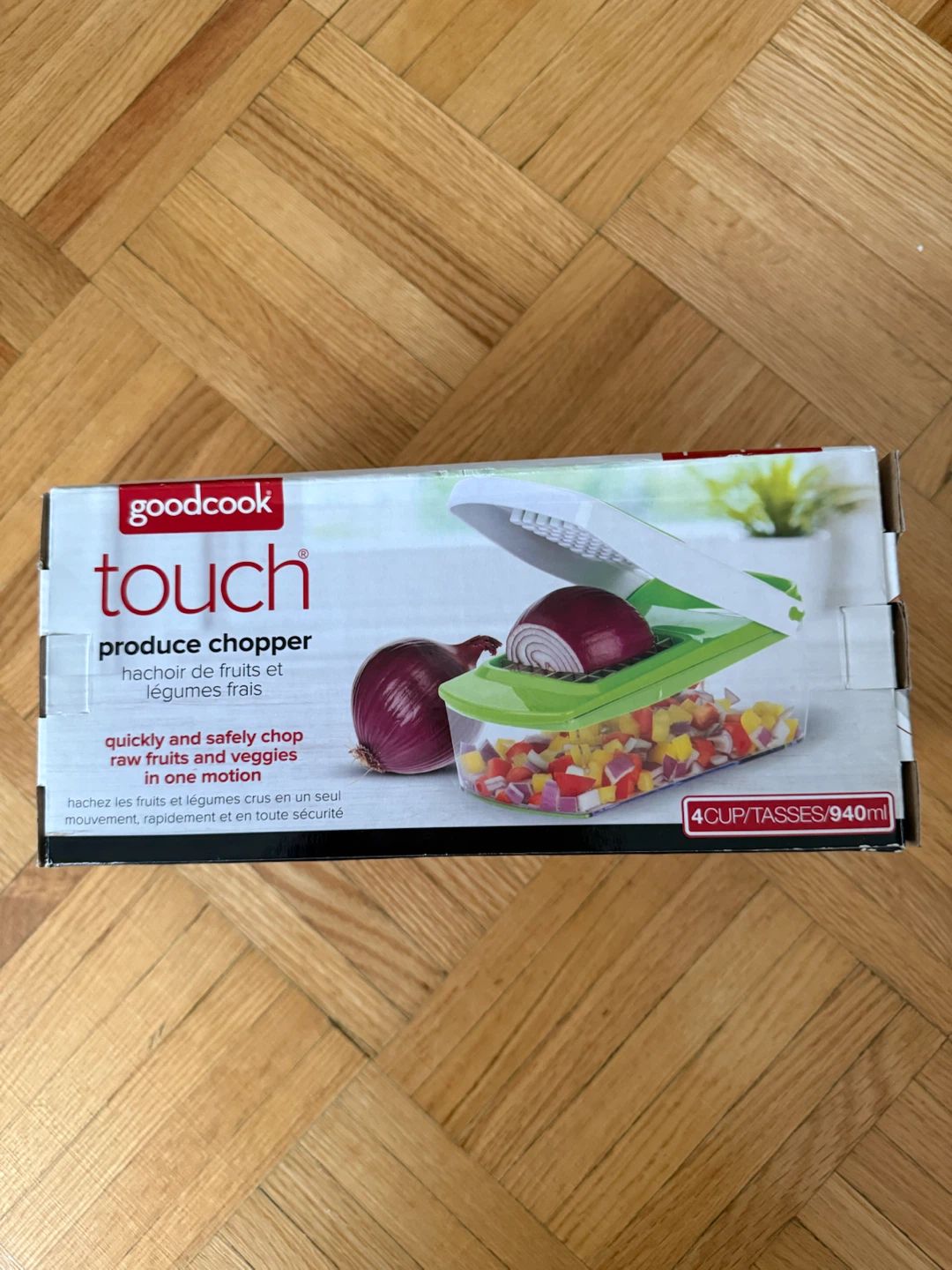 NEW Goodcook Touch Produce Chopper