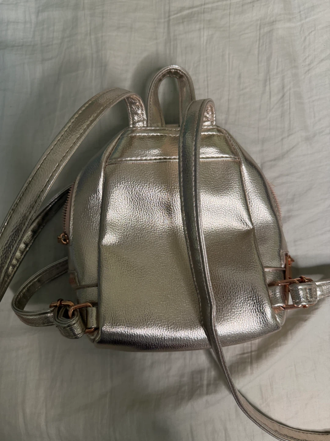 Christian Siriano rose gold metallic mini bag - photo 2