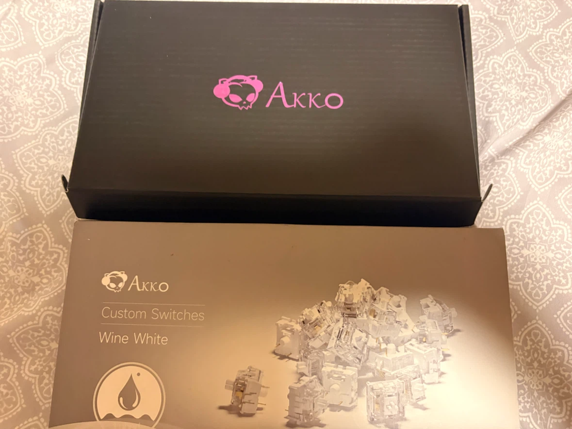 Akko Custom Switches Wine White Tactile 45 pcs - photo 3