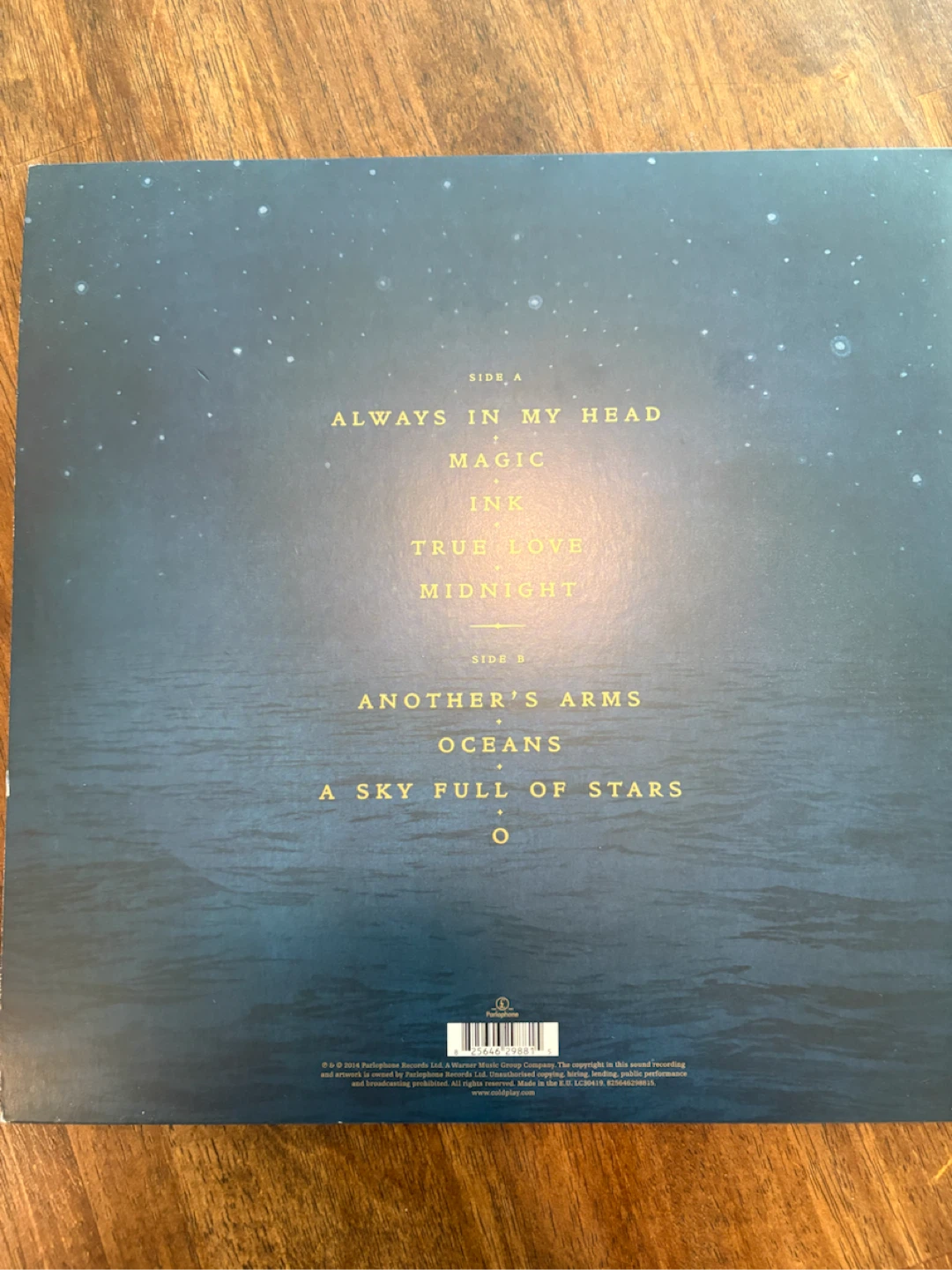 Coldplay Ghost Stories Vinyl Record - photo 2