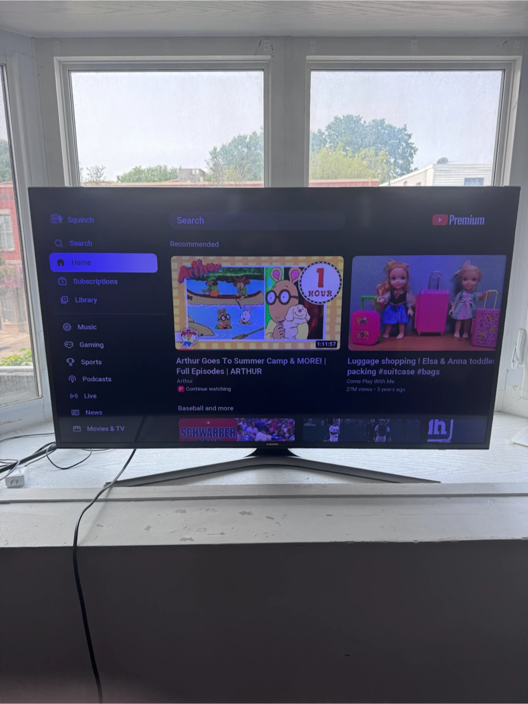 Samsung 50-inch 4K UHD Smart TV