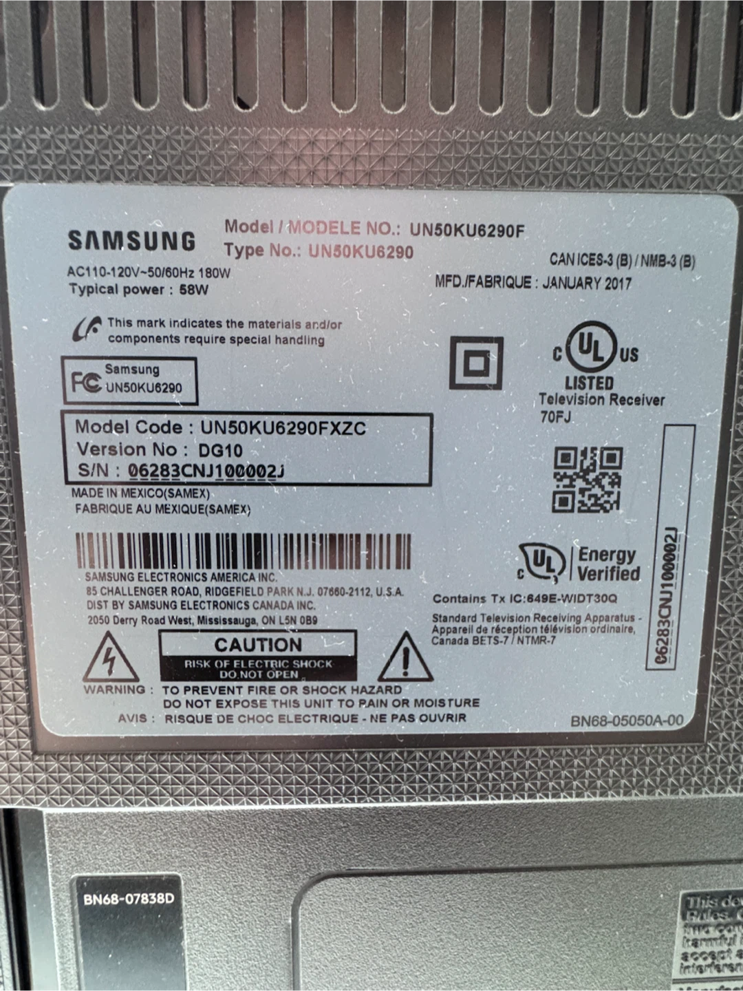 Samsung 50-inch 4K UHD Smart TV - photo 3