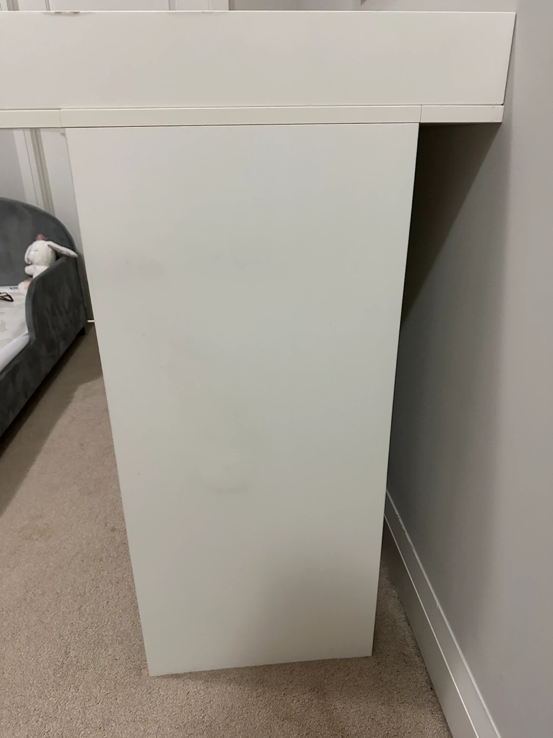 IKEA White Baby Changing Station with Shelves - photo 4