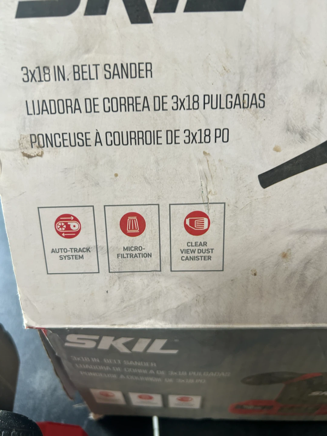 SKIL 7510 3x18 in. Belt Sander - photo 5