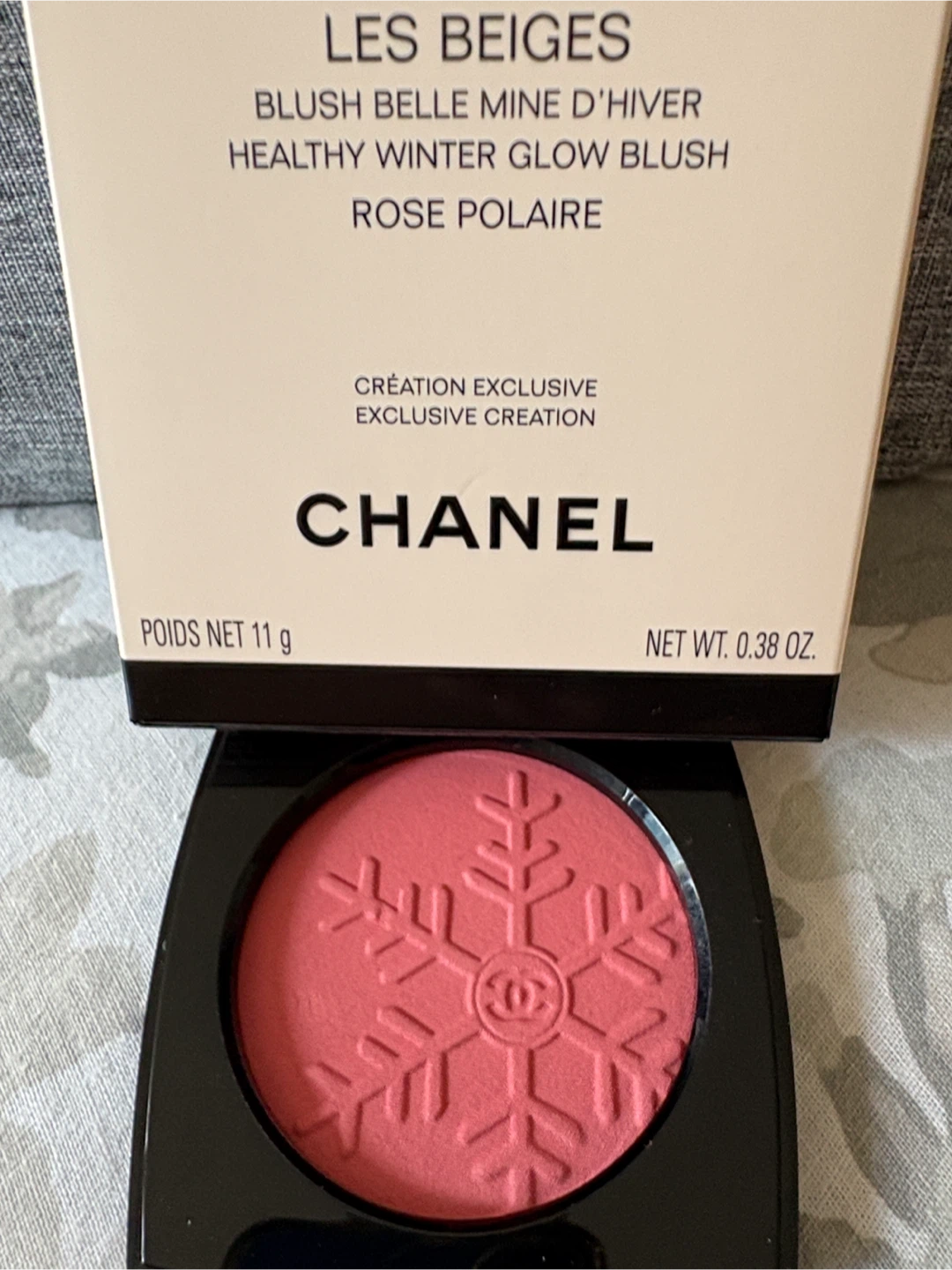 CHANEL LES BEIGES Healthy Winter Glow Blush Rose Polaire