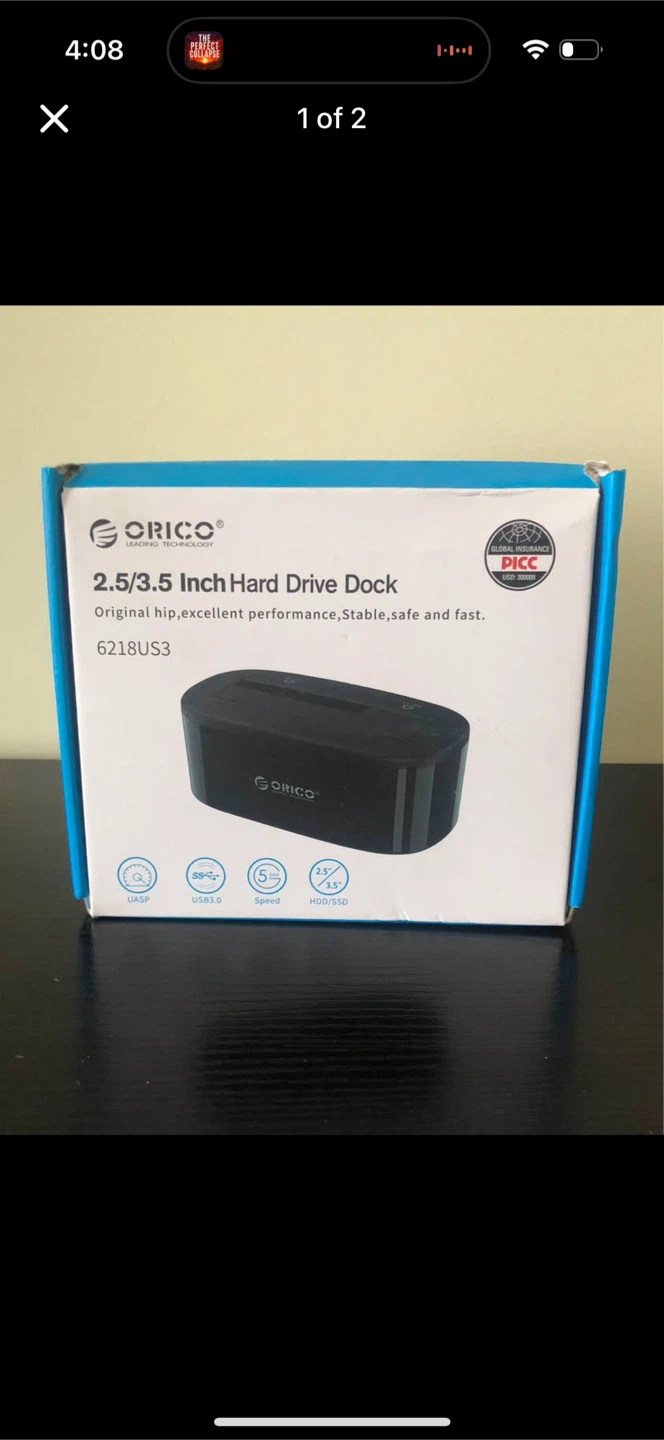 ORICO 2.5/3.5 Inch Hard Drive Dock