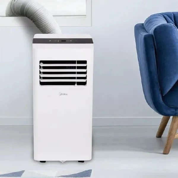 Midea 10,000 BTU ASHRAE (7,000 BTU SACC) Portable AC  with Remo