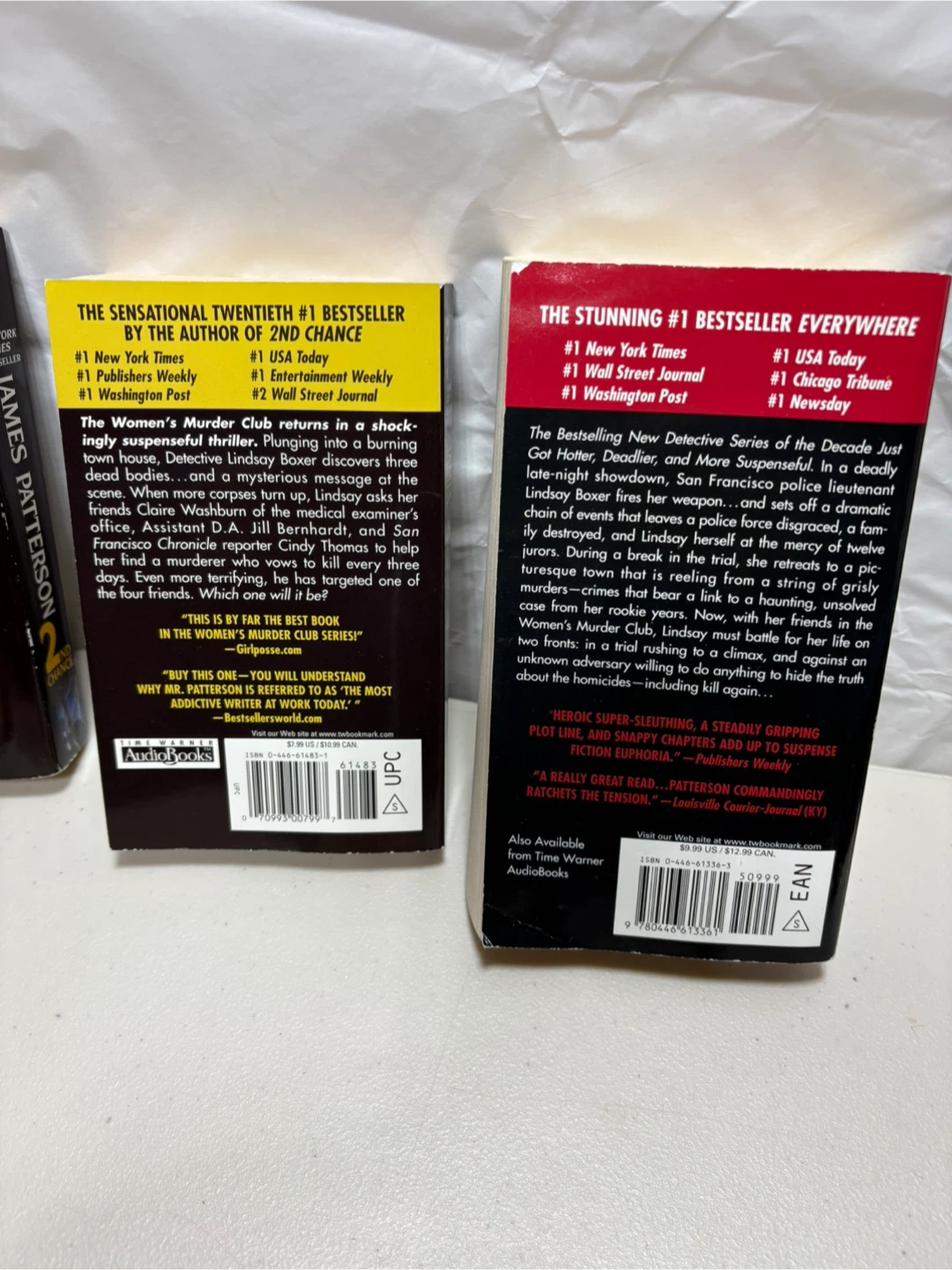 James Patterson #1 Bestselling Thriller Books - photo 3