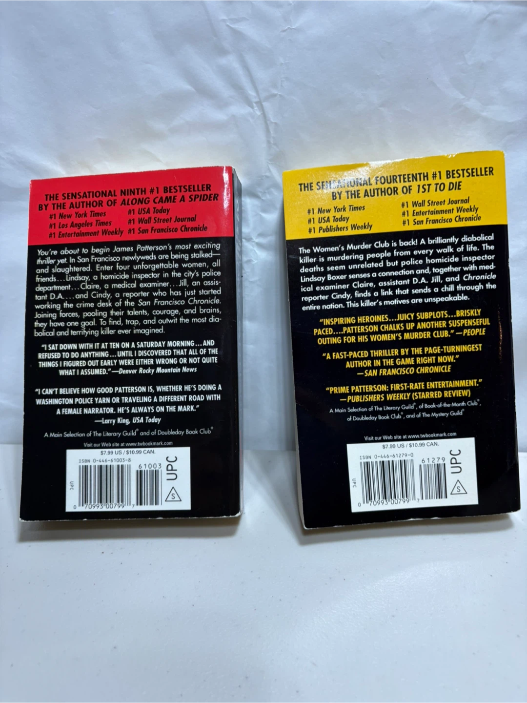 James Patterson #1 Bestselling Thriller Books - photo 2
