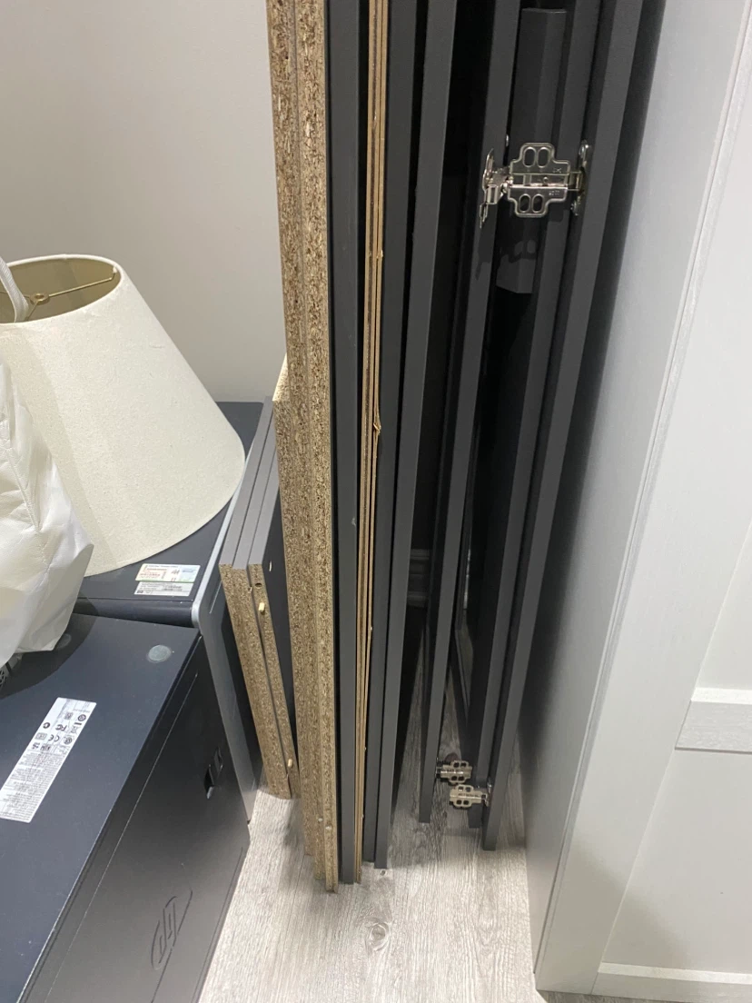 IKEA BRIMNES 3-Door Wardrobe with Mirror - photo 3