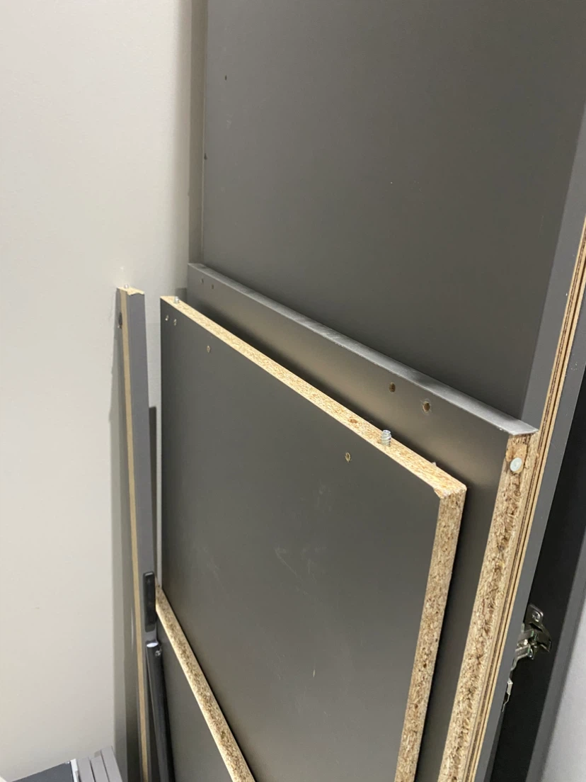 IKEA BRIMNES 3-Door Wardrobe with Mirror - photo 5