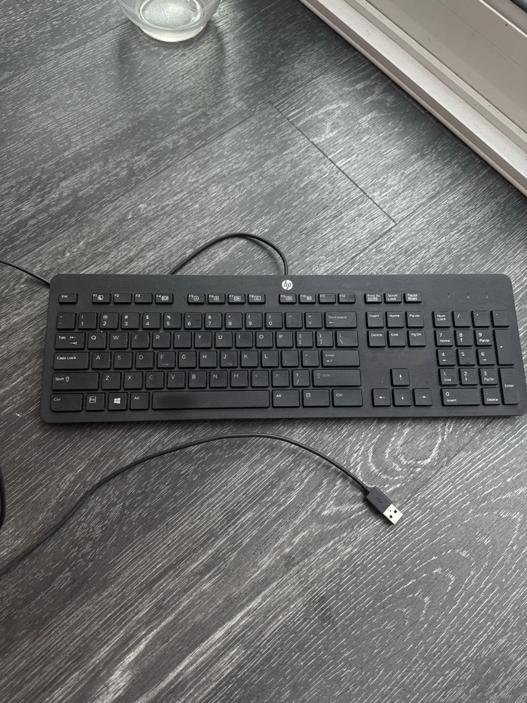HP Wired USB Keyboard