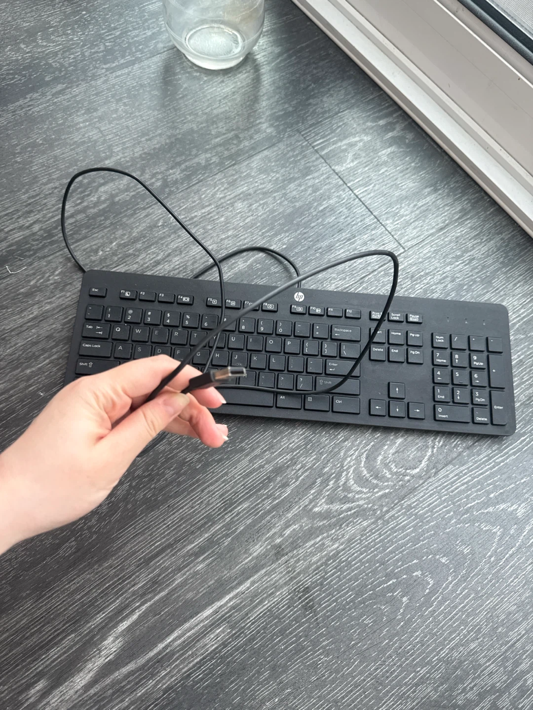 HP Wired USB Keyboard - photo 2