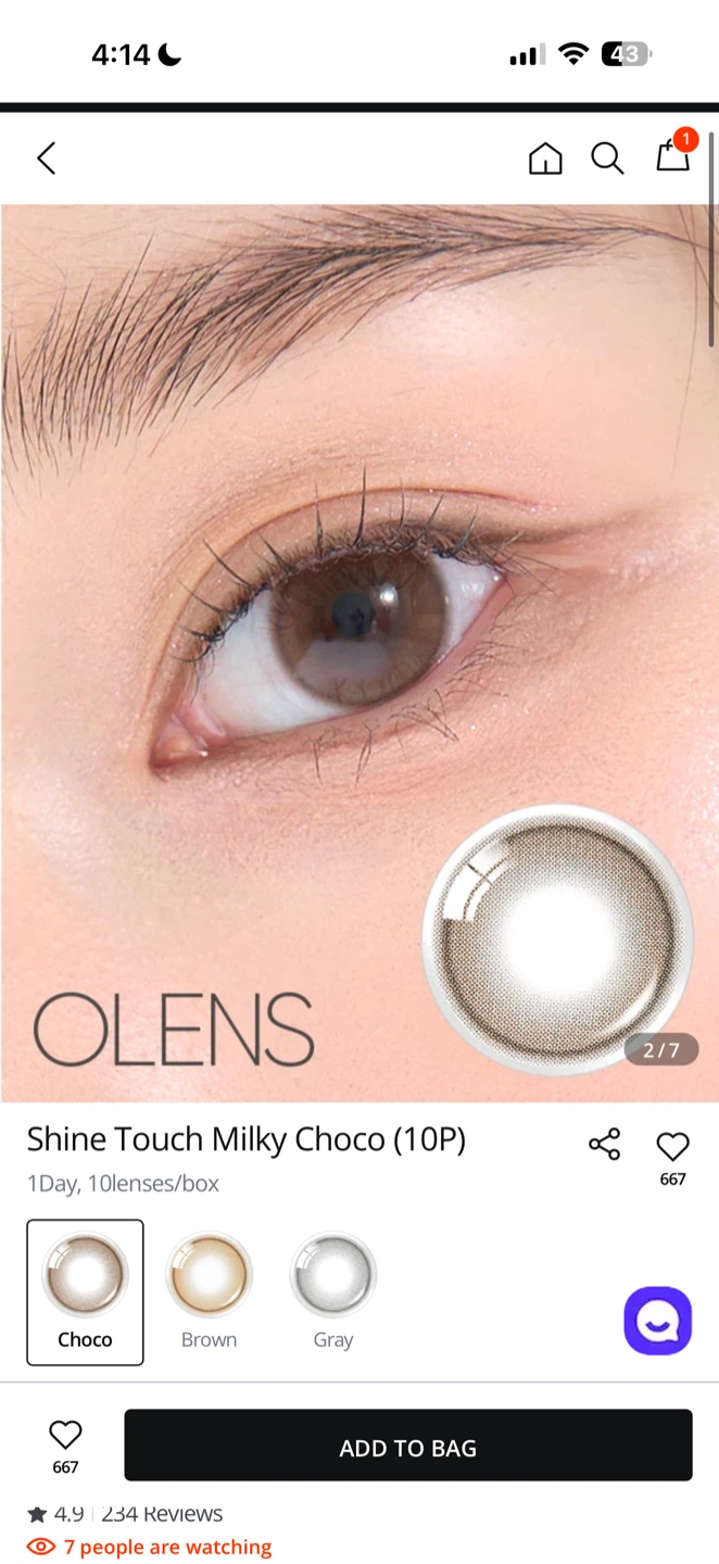 OLENS Shine Touch, Glowy Tear lenses - photo 2