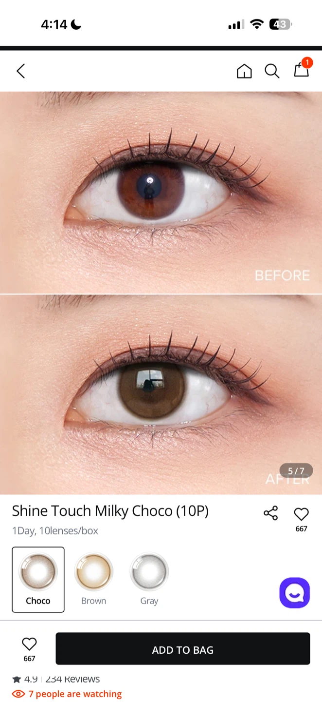 OLENS Shine Touch, Glowy Tear lenses - photo 3