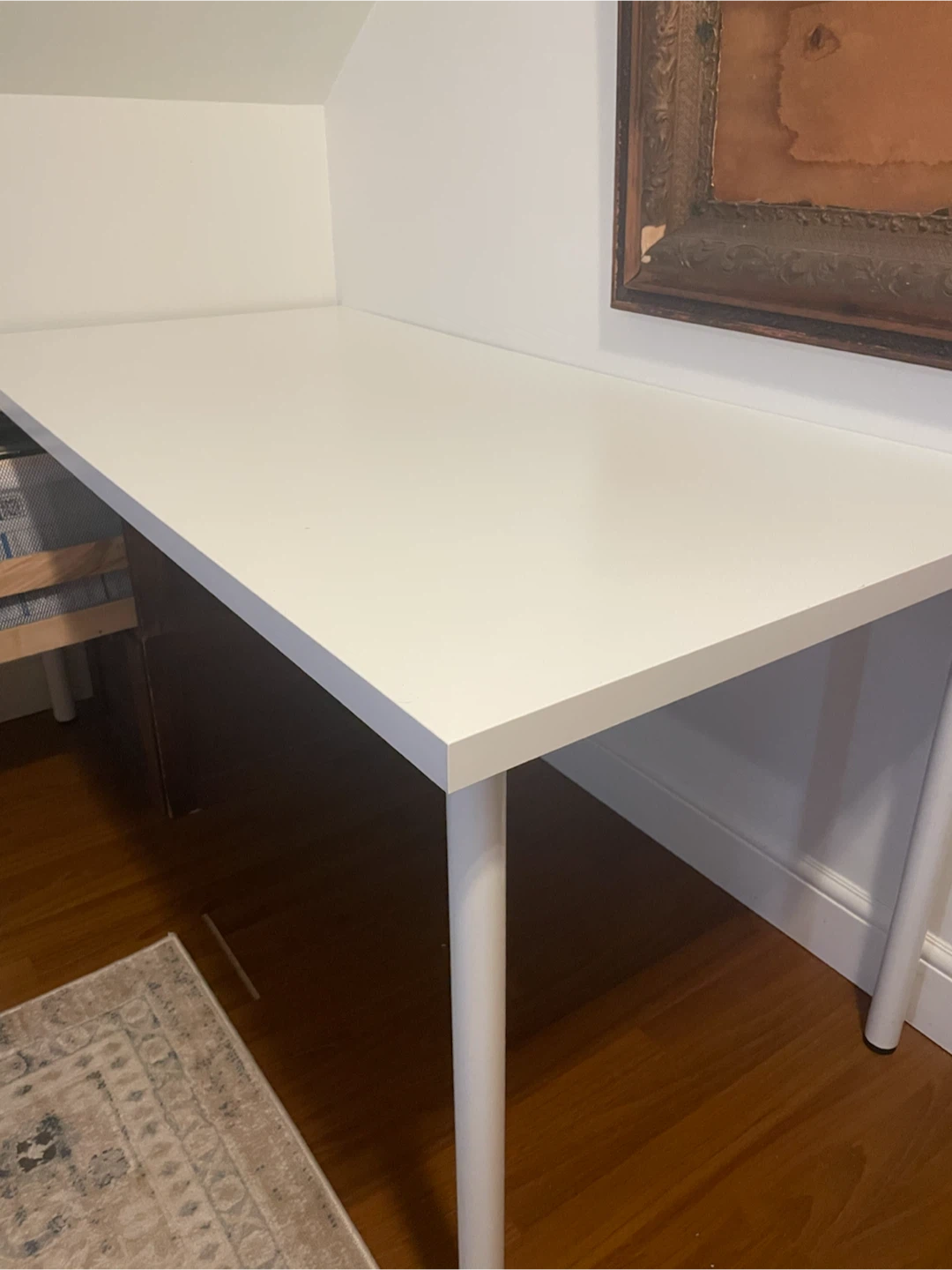 IKEA White Desk - photo 3