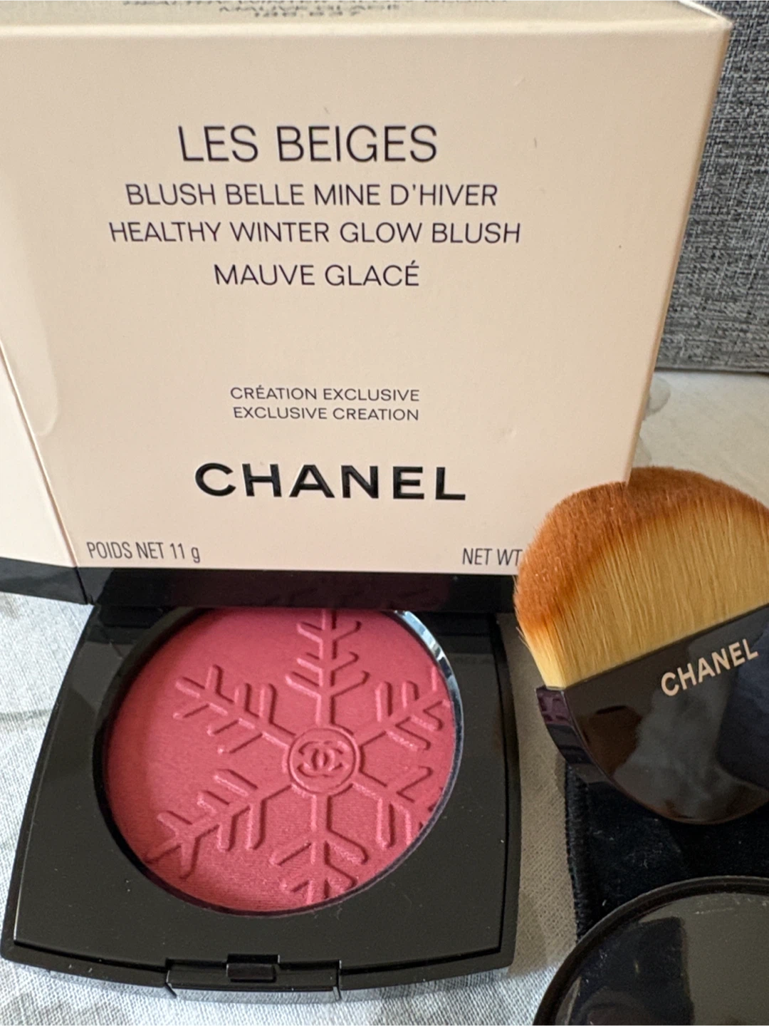 Chanel LE Les Beiges Healthy Winter Glow Blush Mauve Glacé - photo 3