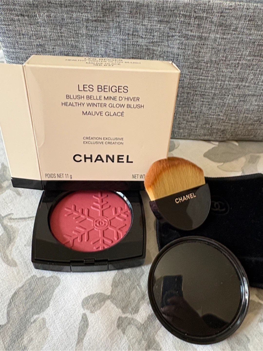 Chanel LE Les Beiges Healthy Winter Glow Blush Mauve Glacé