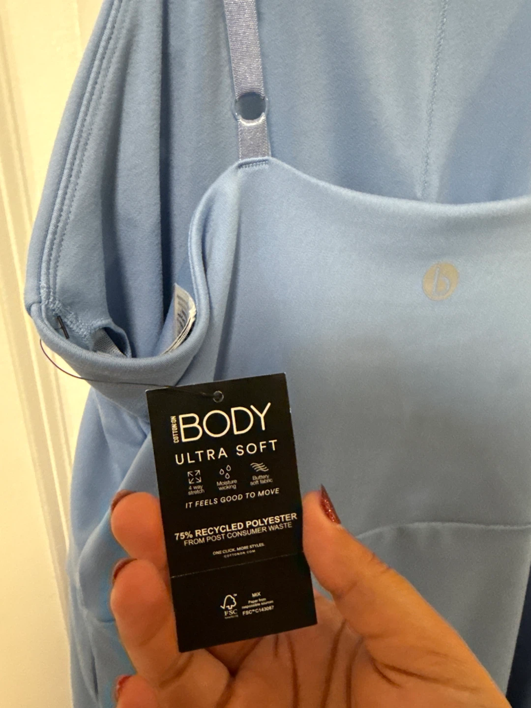 Cotton On Body: Blue Ultra Soft Active Dress - photo 5