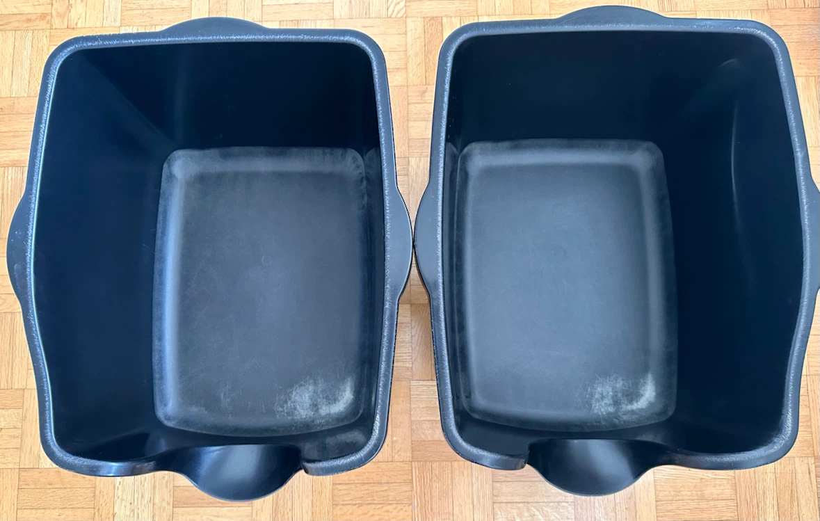 Two Black Cat Litter Boxes - photo 3