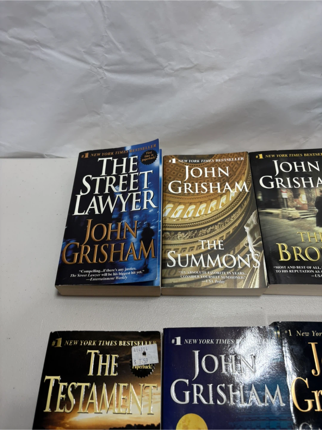 John Grisham Books Bundle - photo 2