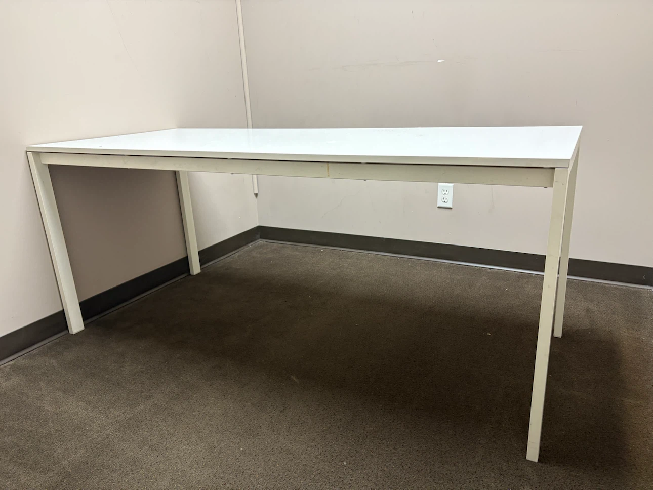 White Desk Table