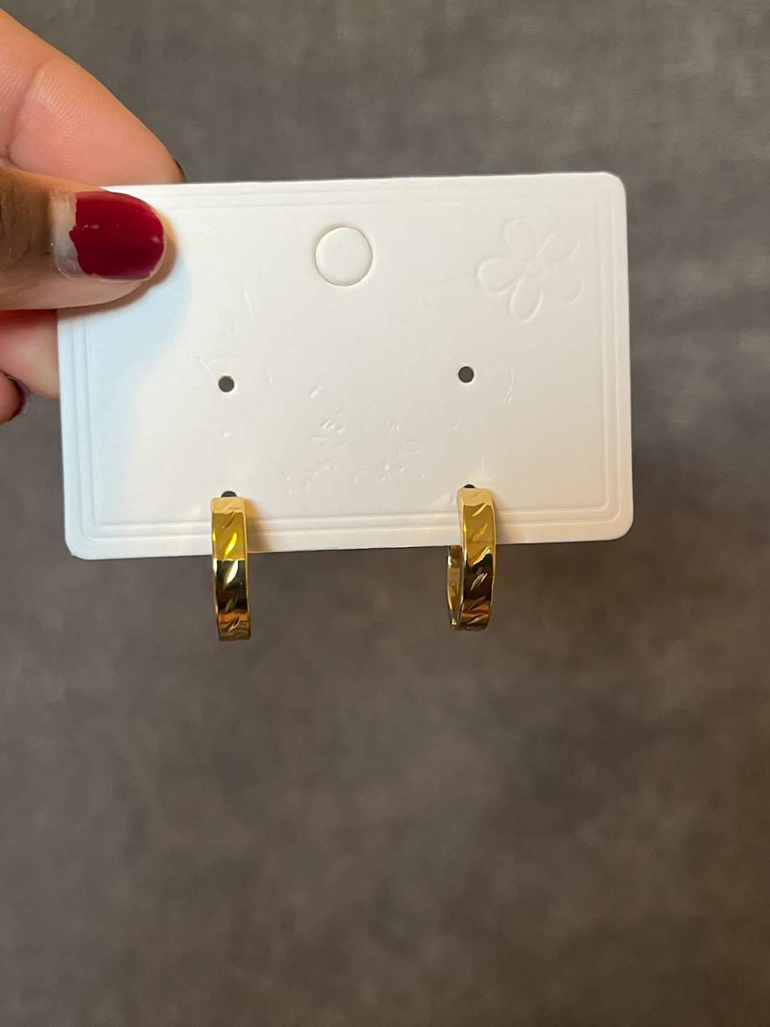 Four earrings ($1 for all)