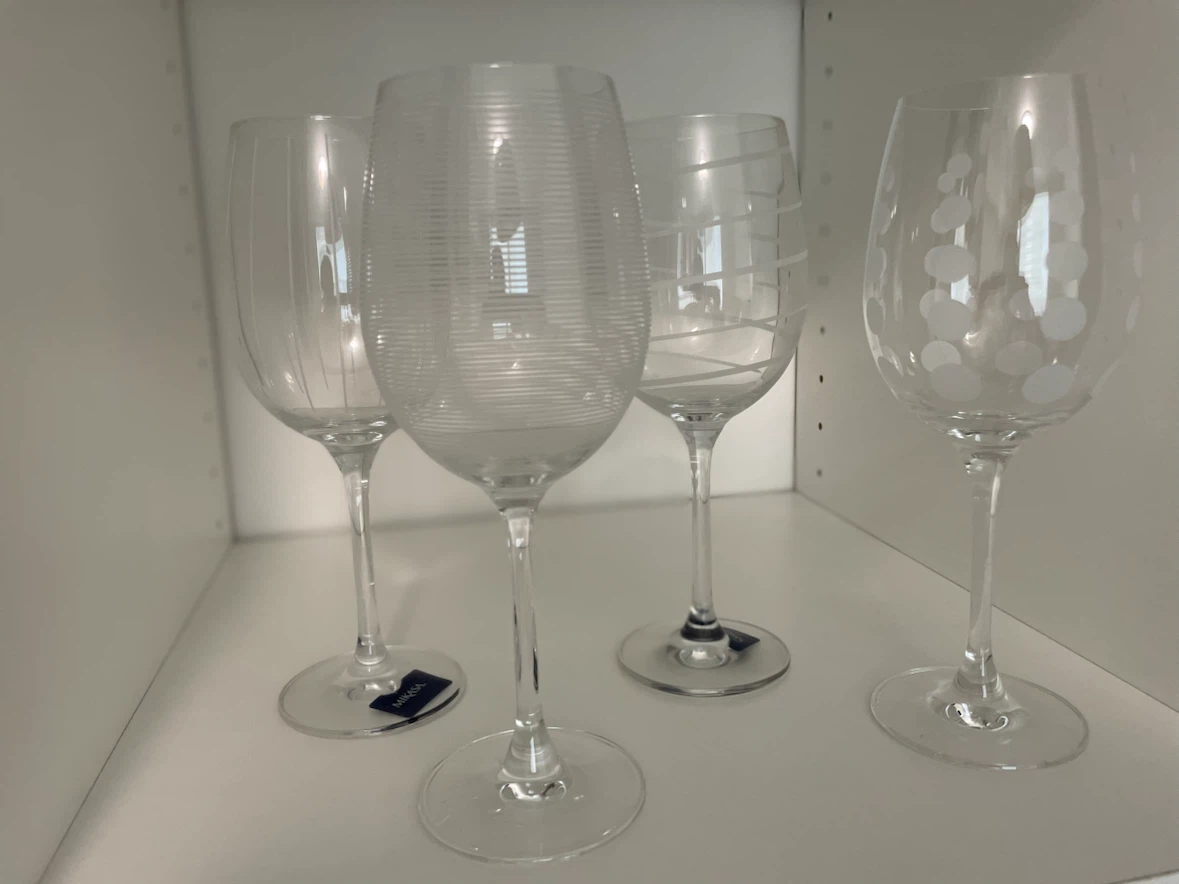 Mikasa Crystal Wine Glasses & Tumblers Set
