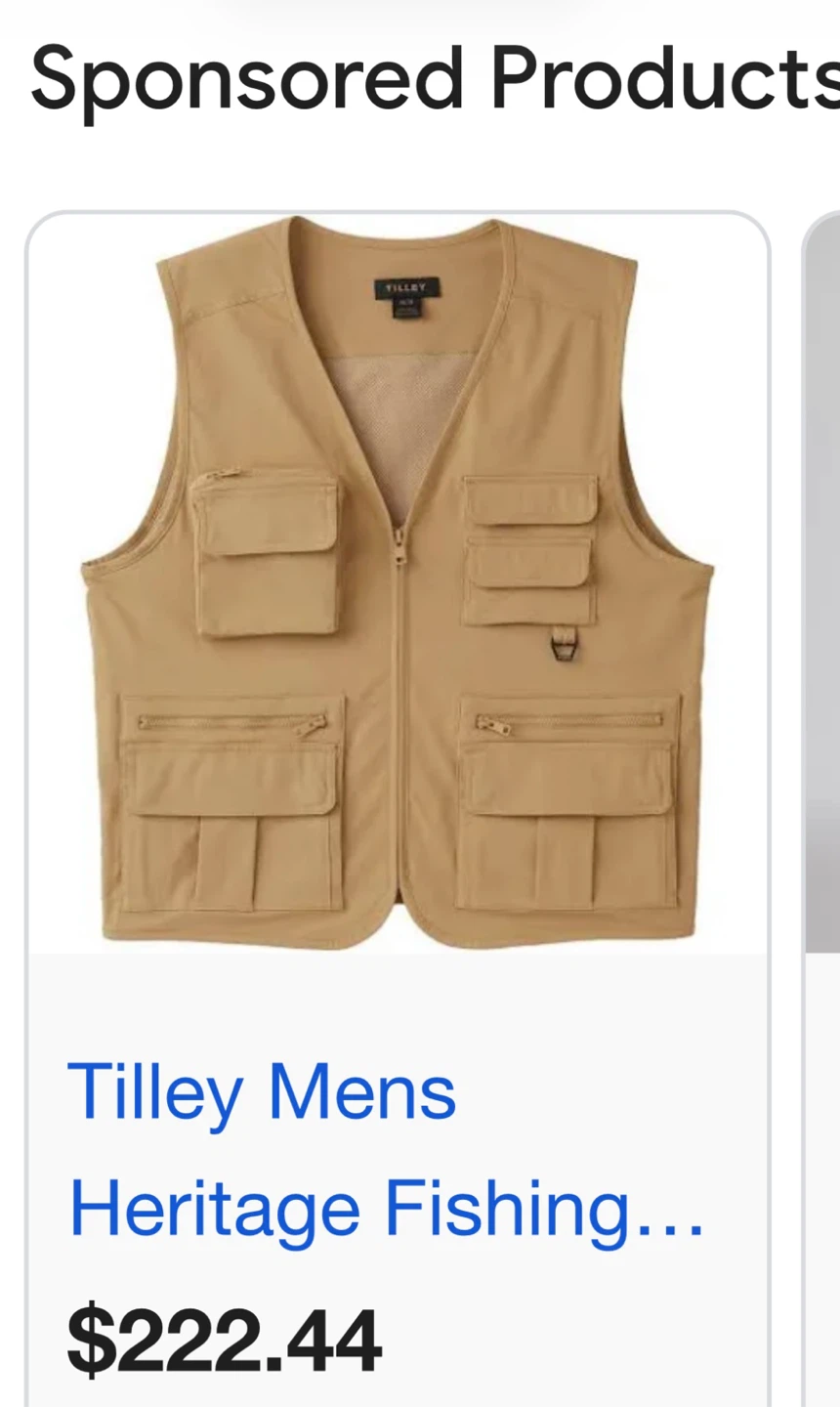 Tilley Mens Fishing Vest - photo 3
