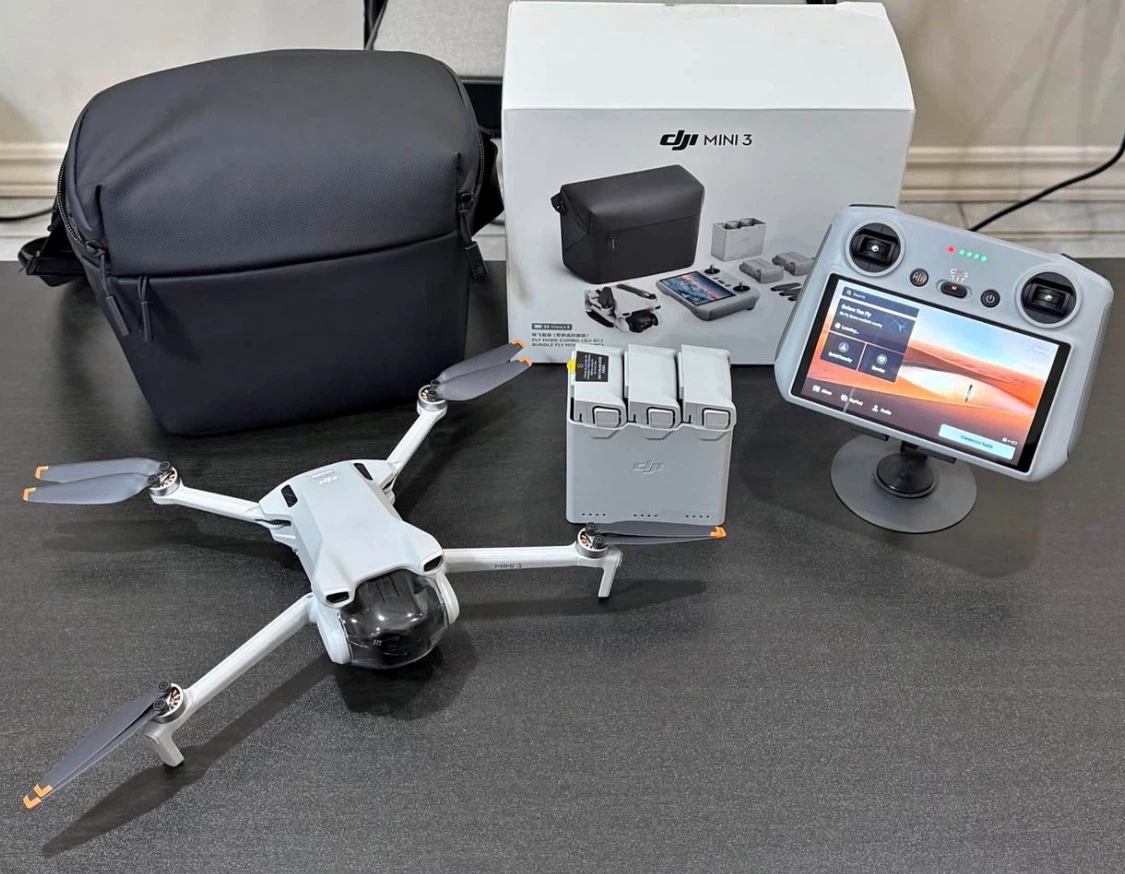 ** 7 min ** DJI Mini 3 Drone with RC Controller - photo 2