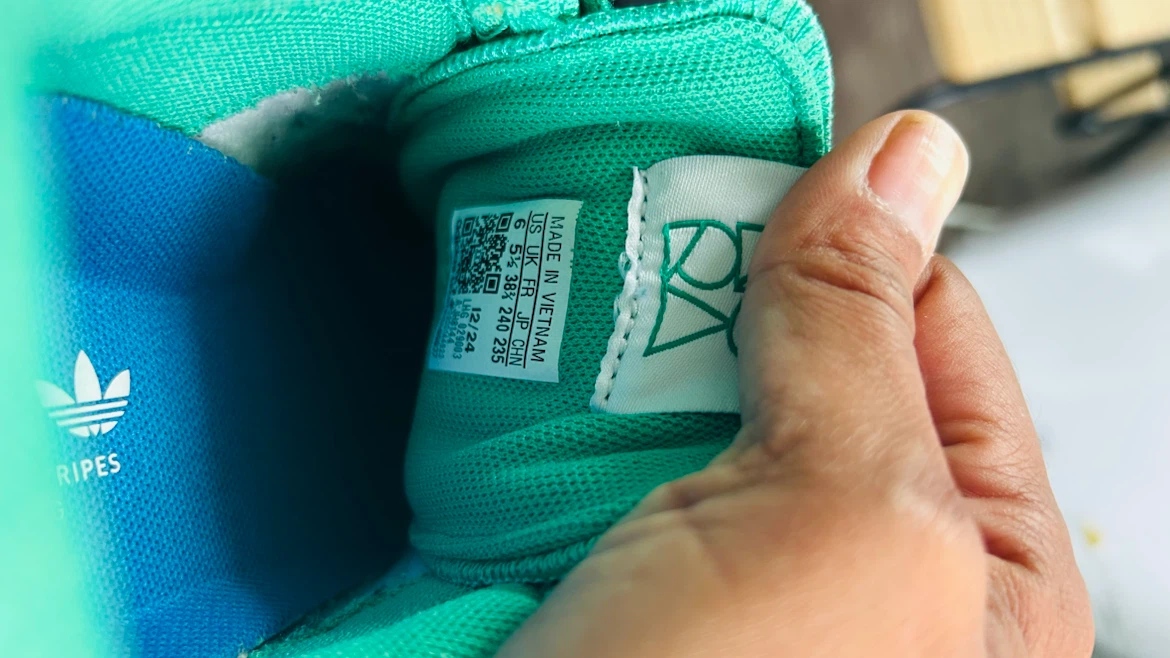 Adidas Sneakers - Teal Suede - photo 2
