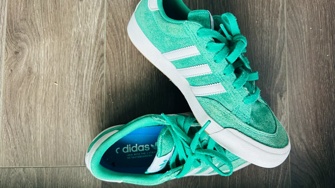Adidas Sneakers - Teal Suede - photo 3