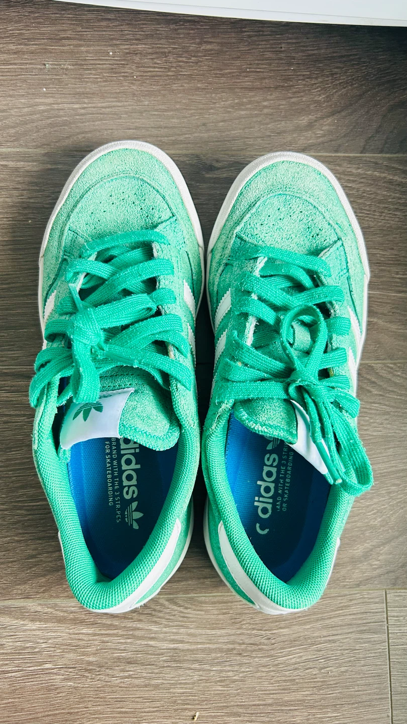 Adidas Sneakers - Teal Suede - photo 4