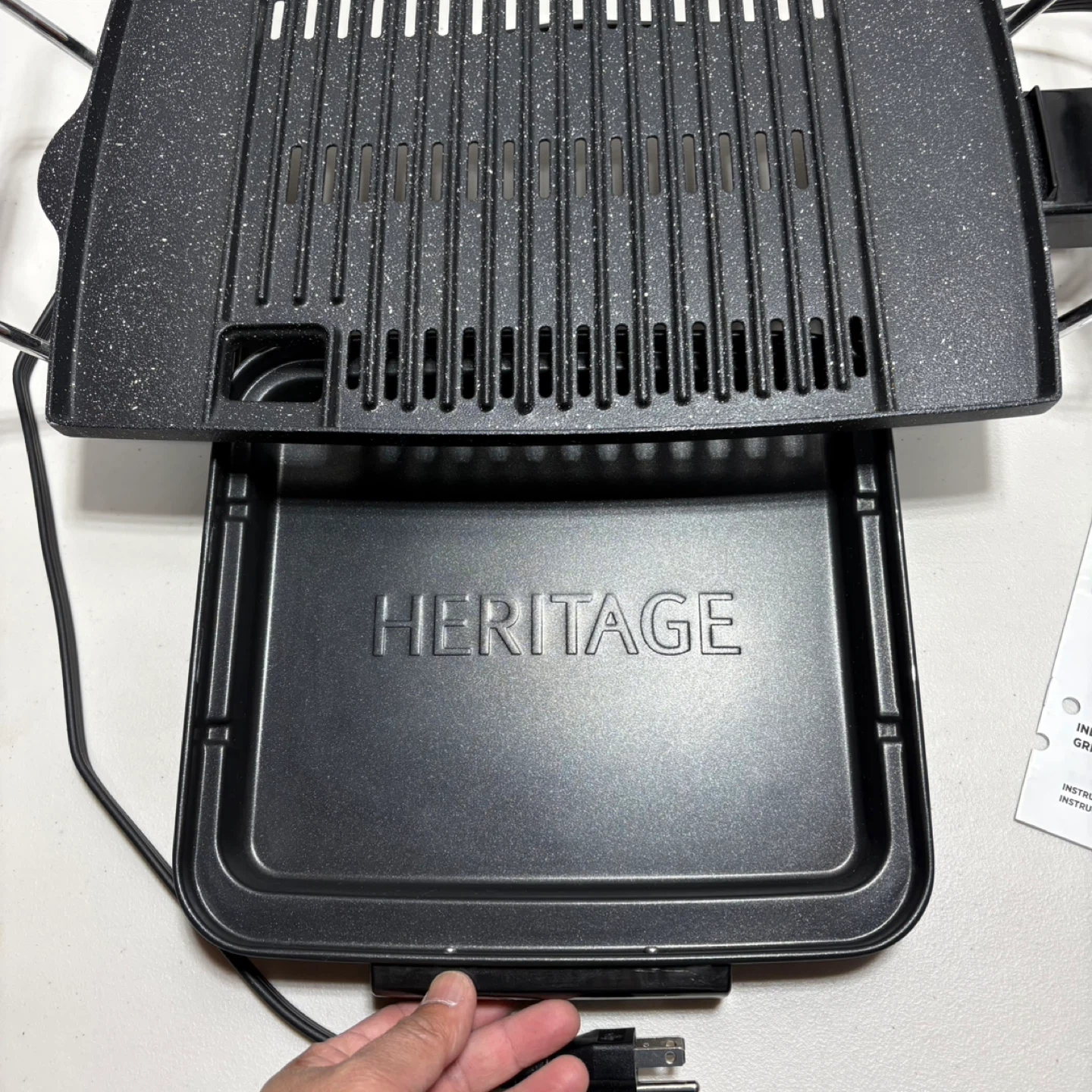 Heritage The Rock Indoor Smokeless BBQ Grill - photo 4