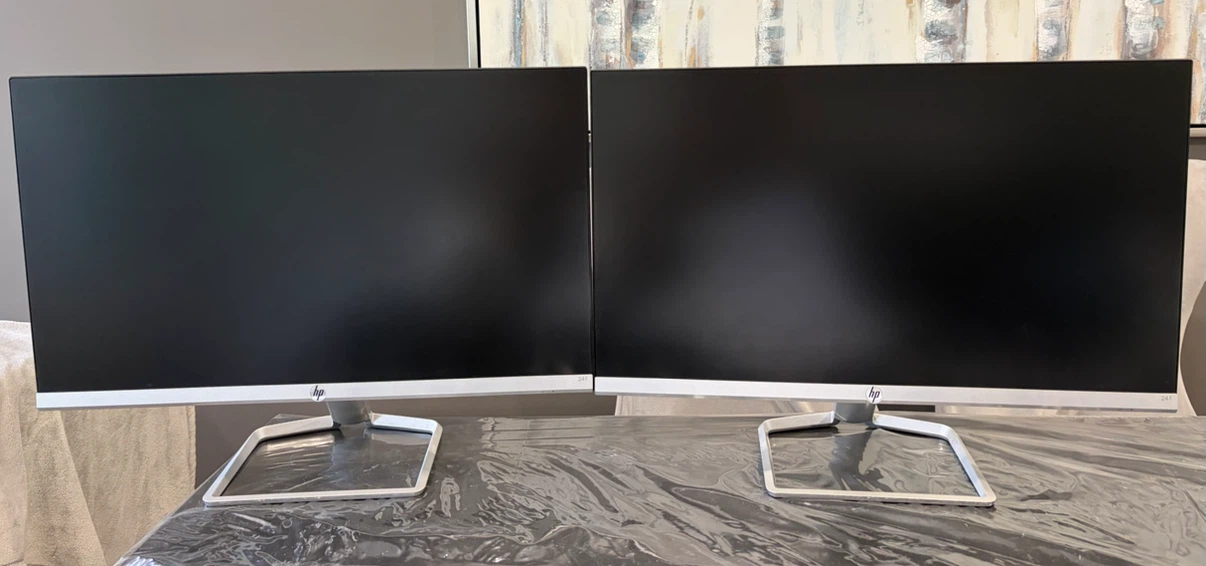 HP 24f Monitors (Both)