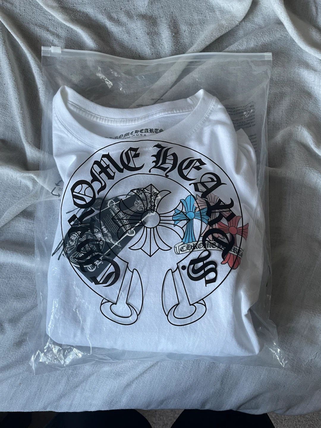 Chrome Hearts White Long Sleeve T-Shirt - photo 3