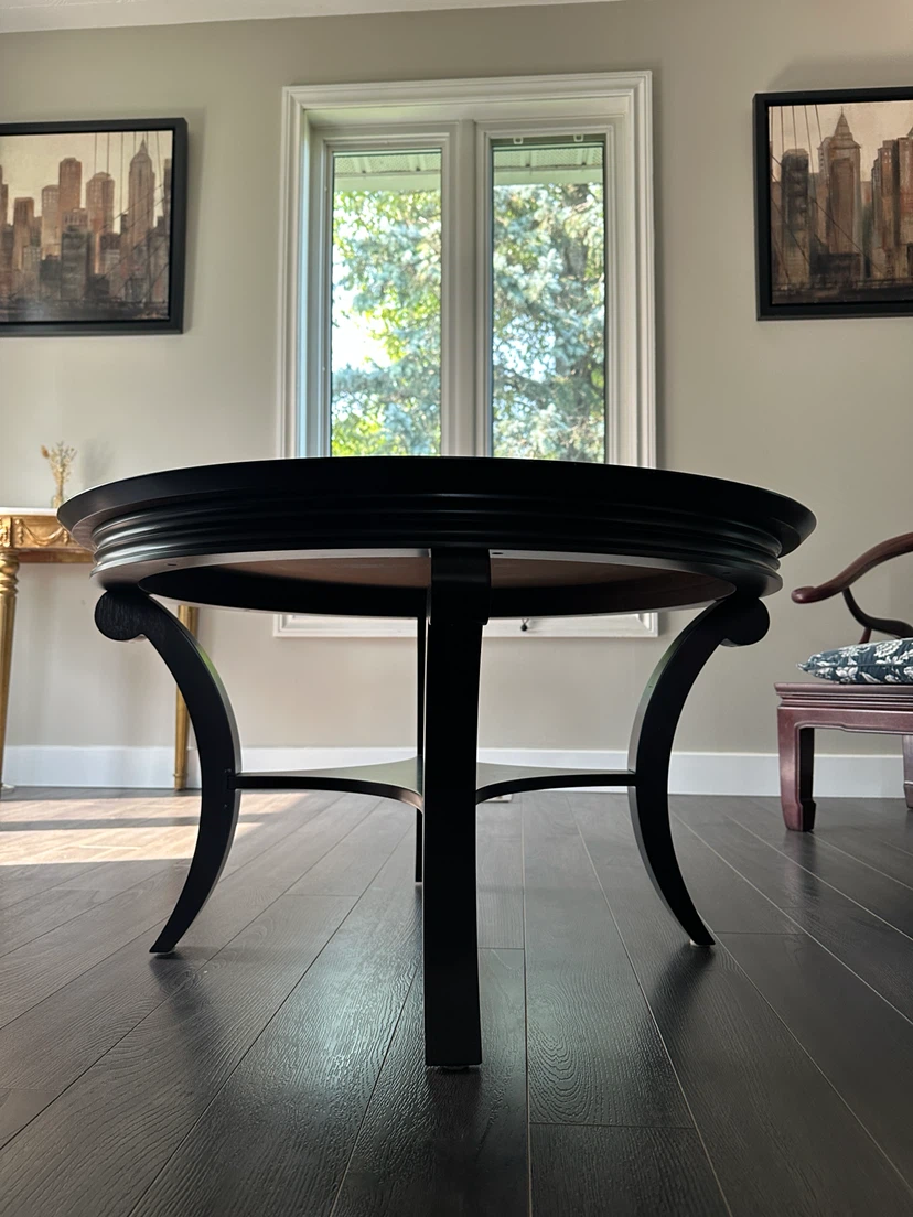 Bombay Furniture Cherry Finish Wood Coffee Table (CAN DELIVER)